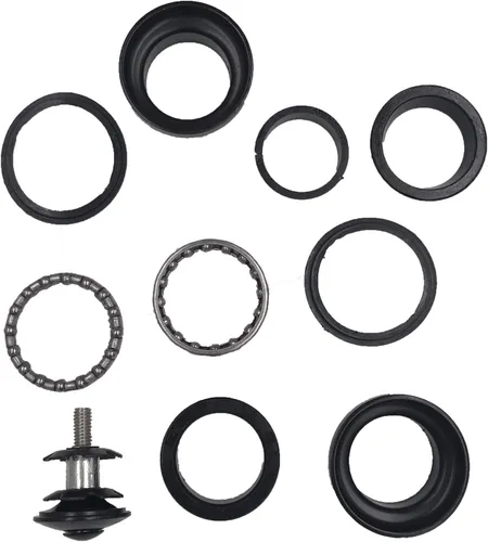 Vista 2 de 10pcs 1" Threadless Bicicletas Auriculares Combo - Gas Motorizado Bicicleta (Negro)