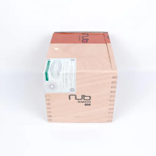 Vista 7 de Nub Habano 466 - Caja vacía de madera para puros, 7 x 4.75 x 4.5 pulgadas