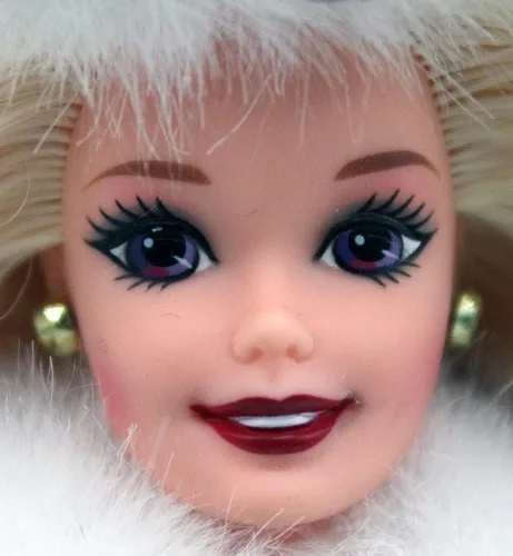 Vista 4 de Mattel Felices Fiestas Barbie Navidad 1996