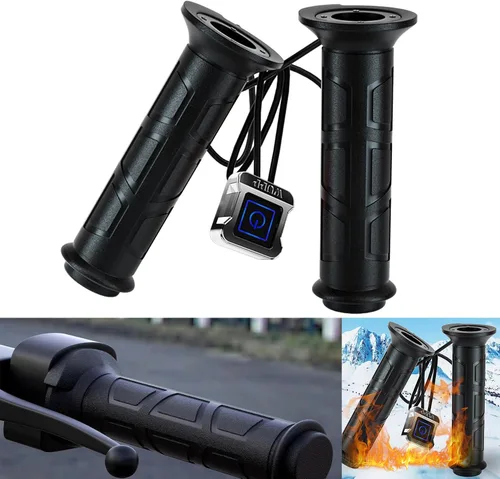 Vista 5 de Heated Grips Cover for Motorcycle Handlebar Heater