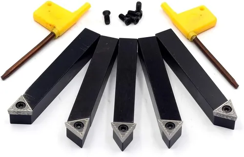Vista 3 de OSCARBIDE Soporte para herramientas de torneado de carburo indexable de 1/2 1/2 mini