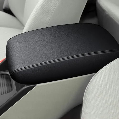 Vista 14 de AOMSAZTO Reposabrazos de Altura para Honda Civic 2006-2011 Negro de Cuero Central