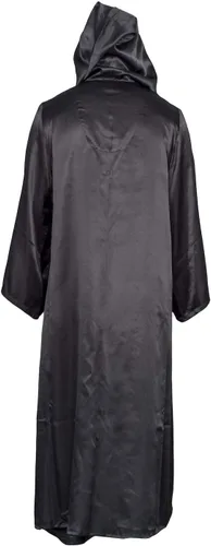 Vista 2 de Underboss Disfraz de Halloween de Harry Potter, bata larga negra con capucha
