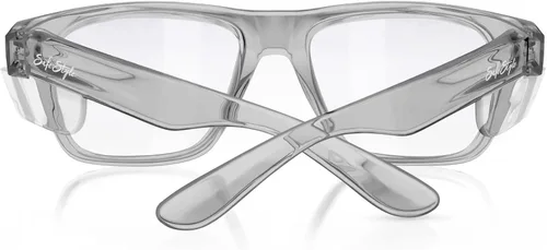 Vista 4 de SafeStyle Fusions - Lentes de seguridad con certificación ANSI Z87.1+, transparentes, tintados y polarizados
