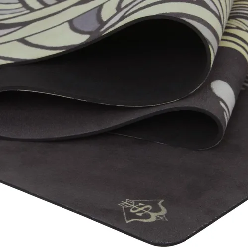 Vista 7 de Shakti Warrior Tapete de yoga de gamuza, tapete antideslizante natural ecológico de primera calidad, ideal para yoga, pilates, entrenamientos
