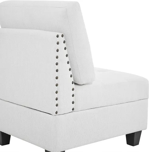 Vista 7 de ECLYL Juego de muebles seccionales de felpilla reversible con asiento de almacenamiento, sofá cama en forma de L con almacenamiento Ottman