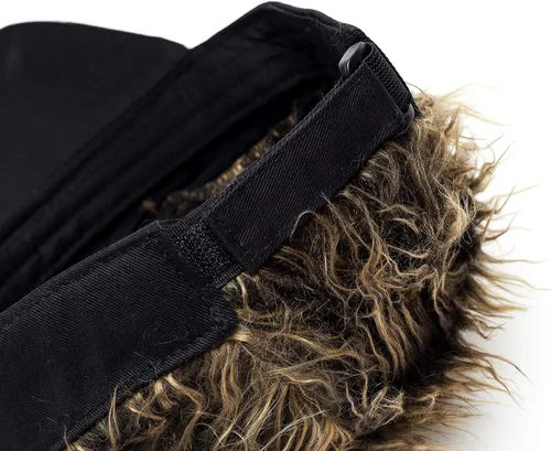 Vista 6 de Gorra de béisbol ajustable para hombre, con visera para el sol, divertida, gorra de golf falsa, color negro