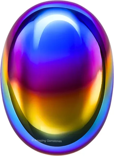 Vista 89 de Piedras de Siete Chakras de Amazing Gemstone y Piedras Curativas - Grandes Piedras de Palma de Cristal - Cristal para Buena Suerte, Energía Positiva