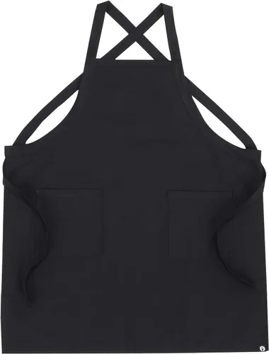 Vista 5 de Chef Works Delantal con pechera con espalda cruzada unisex personalizado