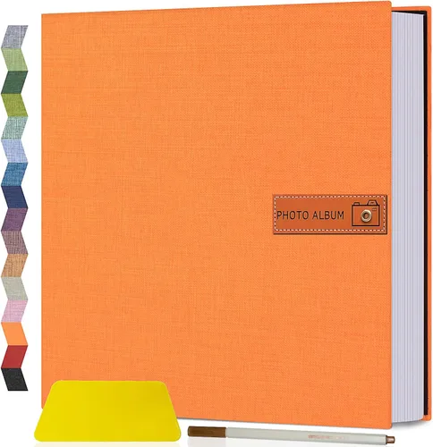Vista 19 de Popotop Álbum de fotos grande autoadhesivo 4x6 5x7 8x10 Álbum de recortes DIY Libro de imágenes, Regalos para mamá, familia, bebé y boda