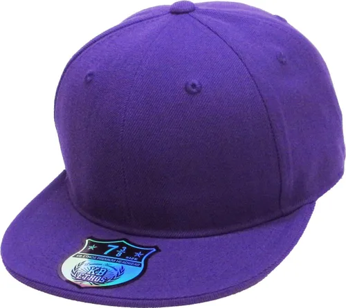Vista 14 de KBETHOS® Gorra ajustada original de ala plana de 6 paneles 01. Negro
