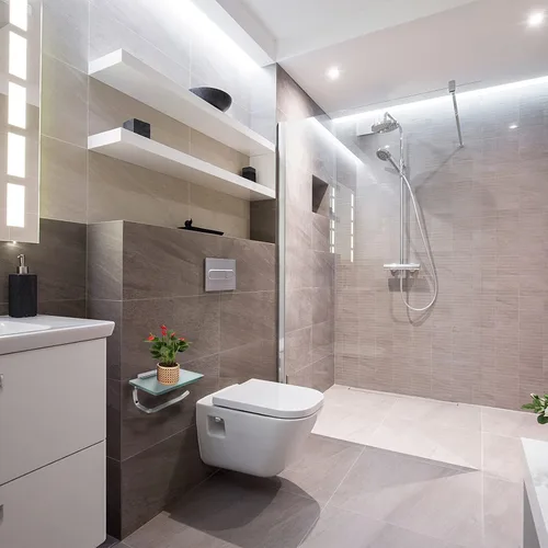 Vista 3 de Soporte de papel higiénico para baño, soporte de papel higiénico con estante, soporte de papel higiénico con estante, soporte de papel higiénico