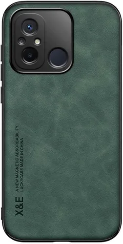 Vista 8 de Kepuch Silklike - Funda para Redmi 12C/11A - Cubierta Parachoques Placa de Metal Incorporada para Redmi 12C/11A - Negro