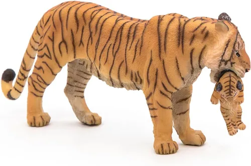 Vista 5 de Papo Juego de figuras de juguete de Tigresa con Cub