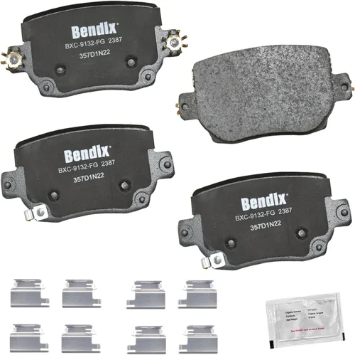 Vista 75 de Bendix Priority1 CFC154 - Juego de pastillas de freno de disco para Avanti II, Century, LeSabre, Regal, Riviera, chasis comercial, DeVille