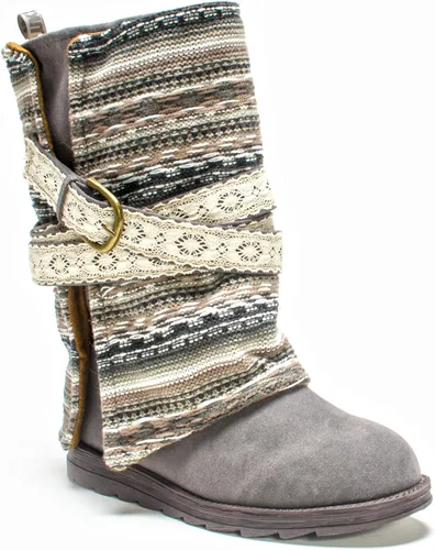 Vista 2 de Botas para mujer con correa, de Muk Luks