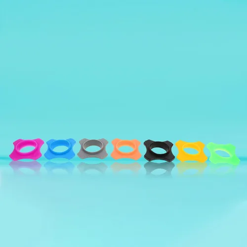 Vista 3 de EXCEART Paquete de 10 anillos antivuelco para micrófono inalámbrico, funda de silicona antideslizante para fiesta de KTV, conferencia, escenario
