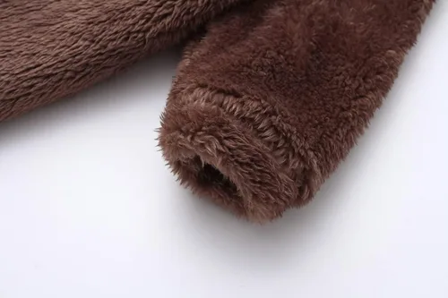 Vista 35 de Traje de nieve para bebé recién nacido, con forro polar, cálido con capucha para bebé