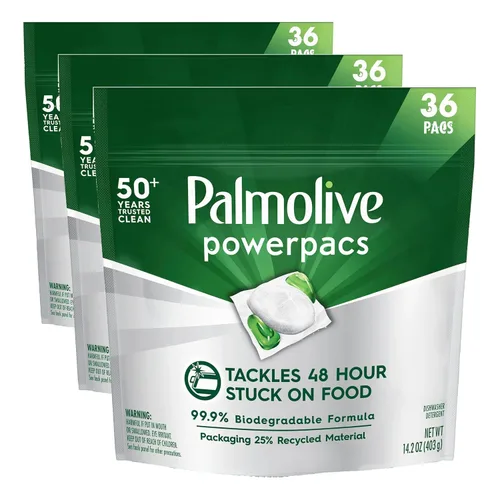 Vista 6 de Palmolive Essential Clean - Jabón líquido para platos, manzana y pera, 14.2 onzas