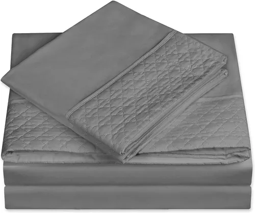 Vista 10 de Elegant Comfort Luxury Best, Soft and Coziest - Juego de ropa de cama de 4 piezas, 1500 hilos de microfibra de alta calidad hotelera, diseño