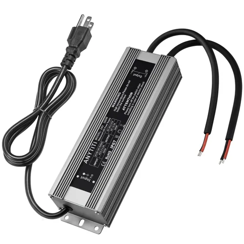 Vista 9 de Controlador LED, fuente de alimentación LED IP67 salida impermeable 30W DC12V 2.5A enchufe de 3 clavijas 4.5 pies (12 V 30 W) Para tiras LED