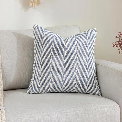 Vista 14 de vctops Funda de cojín de punto bohemio en blanco y negro, funda de cojín tejida con flecha, decoración cuadrada para sofá, dormitorio, sala