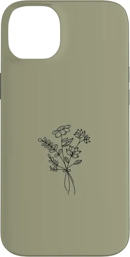 Vista 15 de Funda para iPhone 16 Wildlfower Floral Flower Khaki