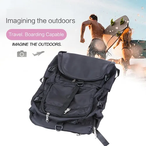 Vista 7 de Mochila deportiva para gimnasio, bolsa de viaje, bolsa de hombro, mochila casual para hombres y mujeres, Púrpura, Morado