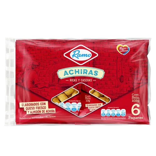 Vista 2 de Achiras Ramo (Pack de 36) Snack colombiano Achiras Comida colombiana online mecato colombiano achiras colombianas