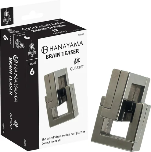 Vista 13 de Rompecabezas de metal fundido para el cerebro Equa Hanayama (nivel 6)