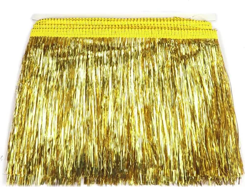 Vista 2 de YYCRAFT Fleco de Oropel de 1.75 pulgadas de Ancho Ribete de Oropel Guirnalda de Oropel Fleco para Disfraz de Baile Ribete con Efecto de Lámina