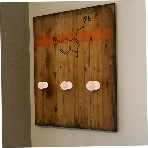 Vista 7 de EXCEART Perchas blancas para colgar la ropa, colgadores de pared, perchas de madera, perchas de pared para toallas, colgadores de pared para colgar