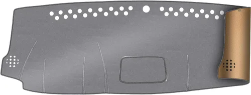 Vista 9 de Cubierta de Salpicadero Alfombrilla de Tablero Compatible con Ford F-150 2014-2009 (Sin Modelos HUD), Alfombrilla Antirreflejos para Salpicadero