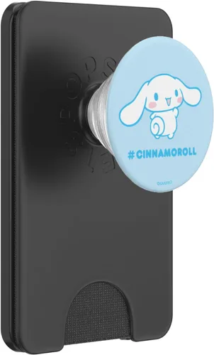 Vista 7 de Sanrio Cinnamoroll Hashtag PopSockets Adhesivo PopGrip