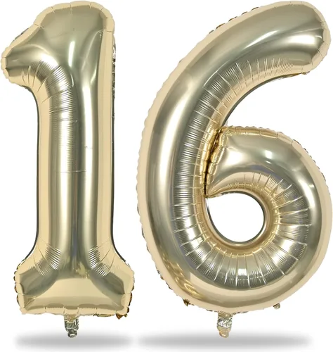 Vista 103 de Globos negros del número 10 para decoraciones de cumpleaños número 10, globos de helio de mylar de lámina de 40 pulgadas negros del número 1 & 0