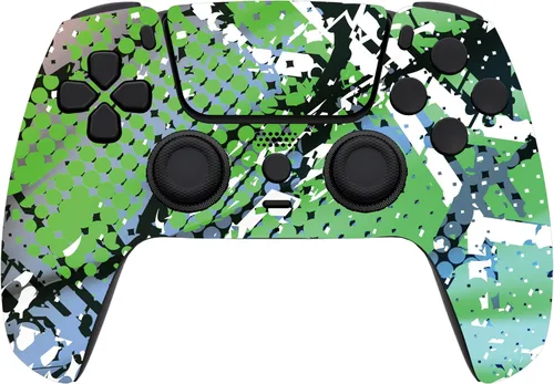 Vista 56 de Custom Wireless Controller Compatible with PS5 - Multiple Designs Available (Abstract Fusion)