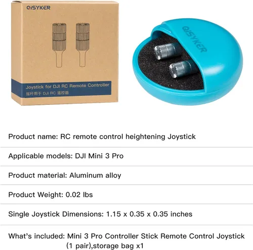 Vista 7 de Extensión de control remoto para DJI Air 2SMavic Mini 2Mavic Air 2Mini 3 ProMavic 3Smart Controller (Mini 3 Pro)