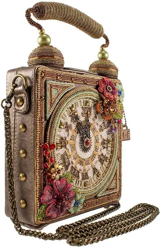 Vista 4 de Mary Frances Time of Your Life - Bolso de mano con cuentas y asa superior, multicolor