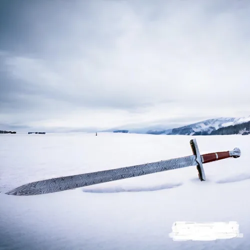 Vista 7 de Espada de acero de Damasco personalizada, espada de caza de machete legendario de 37 pulgadas