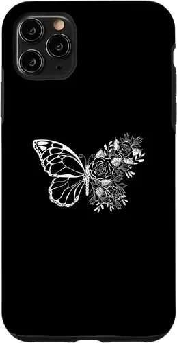 Vista 13 de Butterfly with Flowers Design Butterflies Flower Lover Case for iPhone 16