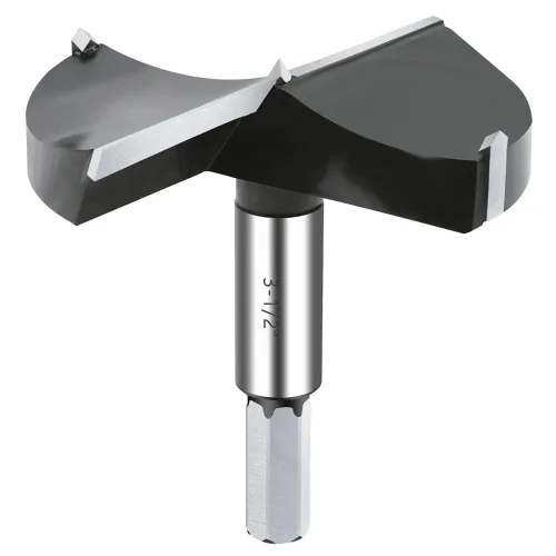 Vista 25 de Broca Forstner de carburo de 1/4 pulgada, broca Forstner con punta de carburo de 6 mm para madera dura, juego de sierras de perforación para madera