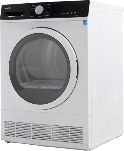 Vista 4 de Avanti Secadora de ropa de carga frontal compacta de 4.0 pies cúbicos de capacidad, certificado ENERGY STAR con controles digitales, 15 ciclos