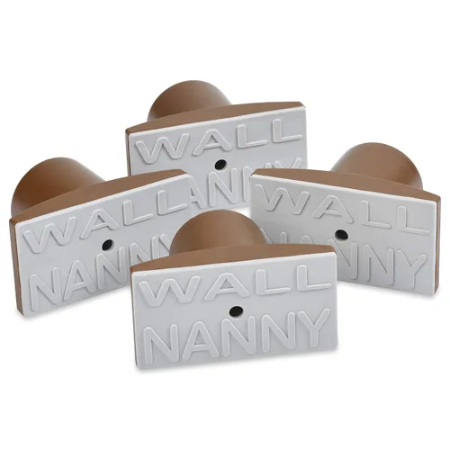 Vista 4 de Wall Nanny Extensor – Extensión de puerta para bebés de 4 pulgadas (fabricado en Estados Unidos) extiende las puertas montadas a presión + protege