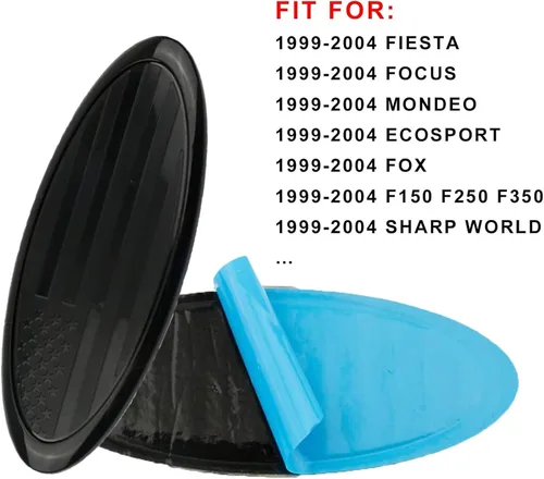Vista 5 de CONGCONG Emblema de la bandera estadounidense de 4.5 pulgadas para Ford, calcomanía ovalada de 4.5" x 1.8" placa de identificación compatible