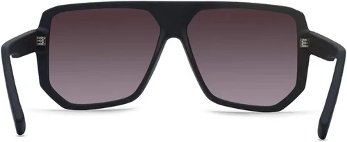 Vista 3 de VonZipper. Gafas de sol Roller Negro Mate Cobre con Lente Marrón Gradiente, Mate negro