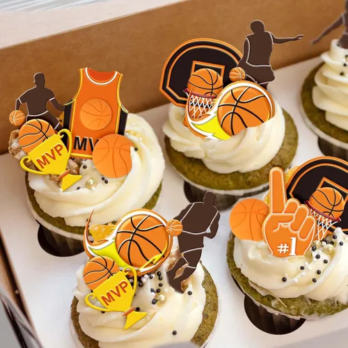 Vista 6 de Whaline 3 paquetes de moldes de fondant de baloncesto con temática deportiva, moldes de silicona, moldes de caramelo de chocolate para cocina