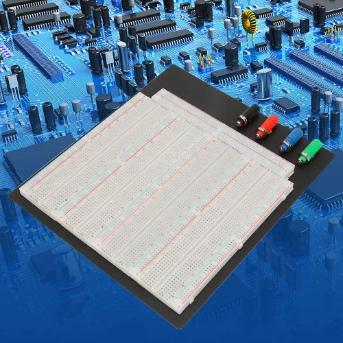 Vista 4 de Prueba de circuito Breadboard 3220 Punto ZY208 Solderless Breadboard Circuito Pan Board para Circuito Electrónico Componente Electrónico