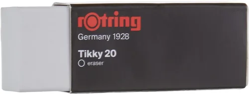Vista 2 de Rotring S0195831 Tikky 20, borrador de cloruro de polivinilo, 0.866 x 0.512 x 2.598 in