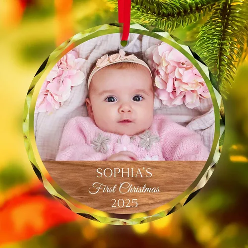 Vista 12 de Soul Décor - Adornos de Navidad 2020, gran adorno redondo de metal de 3.75 pulgadas para 2021, bolsa de terciopelo de Sigo Signs incluida
