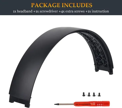 Vista 6 de Studio Pro Diadema igual que la banda de arco de repuesto OEM A2924, piezas de accesorios compatibles con Beats de Dre Studio Pro (modelo A2924)